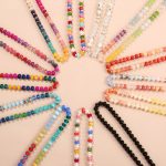 Handmade beaded natural stone necklace, versatile colorful neck chain, fashion clavicle chain. - Image 3