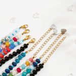 Handmade beaded natural stone necklace, versatile colorful neck chain, fashion clavicle chain. - Image 4