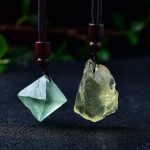 Unisex Natural Mixed Crystal Rough Stone Pendant, White Amethyst Citrine Rose Quartz Mineral Ornaments, Festival Gifts - Image 2