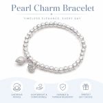Double Blessing Lotus Pod Pearl Beaded Bracelet - Auspicious Round Beads Lucky Charm Strand Jewelry Wholesale - Image 2