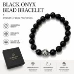 Natural Rainbow Eye Obsidian Fine Beaded Bracelet - s925 Sterling Silver Smokey Quartz Strand Minimalist Jewelry - Image 2
