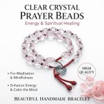 Natural Crystal Beaded Bracelet - Elegant Fashion Minimalist Gemstone Jewelry Gift for Girlfriend - Image 2