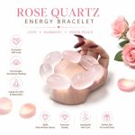 Natural Crystal Beaded Bracelet - High Quality Fashion Sleek Gemstone Jewelry Gift for Girlfriend & Best Friend - Image 2