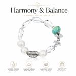 Natural Jade Beaded Bracelet - Elegant Fashion Women Gemstone Jewelry Minimalist Gift for Girlfriend - Image 2