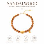 Sandalwood Beaded Bracelet - Men & Women Wooden Meditation Beads New Fashion Hand Jewelry - Image 2