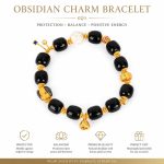 Blessing Agate Beaded Bracelet - Fashion Light Luxury Good Luck Gemstone Strand for Women - Image 2