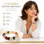 Natural Gold Foil Crackle Quartz Bracelet - Christmas New Year Gift Multi-Treasure DIY Crystal Beaded Jewelry - Image 3
