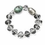 Natural Pearl Beaded Bracelet - Minimalist Fashion Pearl Strand Daily Jewelry Gift for Girlfriend