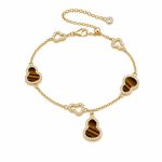 Auspicious Red Agate Gourd Bracelet - Light Luxury New Chinese Niche Design Elegant Versatile Hand Jewelry