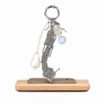 Fashion Minimalist Metal Pendant Necklace - Unique Design Clavicle Chain Jewelry Gift for Girls
