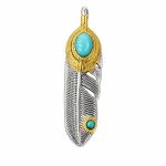 Tibetan Silver Inlaid Turquoise Bracelet - Punk Niche Handmade Original Design Tribal Jewelry