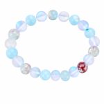 Trending Opal Shoushan Stone Crystal Elastic Bracelet - Temu Shein TikTok Beaded Strand Wholesale